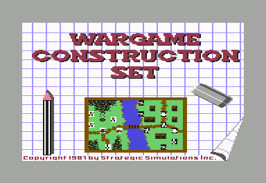 Wargame Construction Set screenshot 2 for Commodore 64